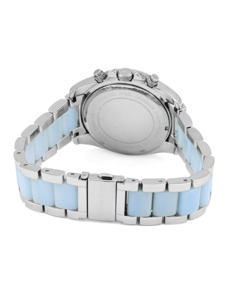 Buy Shop Michael Kors Blair Silver Dial Two Tone Steel Strap Watch for Women - MK6137 USA Online