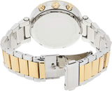 Buy Shop Michael Kors Parker Pink Dial Two Tone Steel Strap Watch for Women - MK6140 USA Online