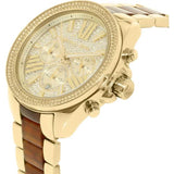 Buy Shop Michael Kors Wren Gold Dial Two Tone Steel Strap Watch for Women - MK6294 USA Online