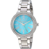 Buy Shop Michael Kors Taryn Quartz Blue Dial Blue Steel Strap Watch For Women - MK6563 USA Online