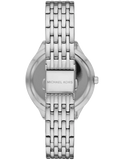 Buy Shop Michael Kors Mindy White Dial Silver Steel Strap Watch For Women - MK7075 USA Online