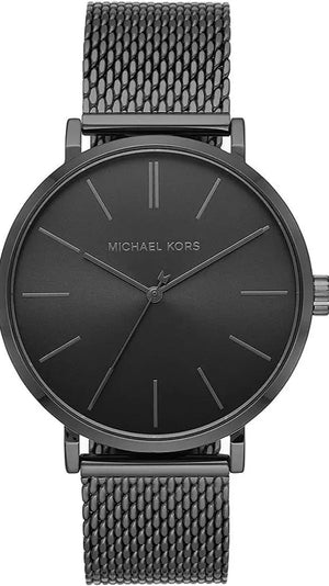 Buy Shop Michael Kors Auden Three-Hand Black Dial Black Mesh Strap Watch for Men - MK7152 USA Online