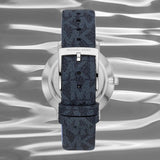 Buy Shop Michael Kors Pyper Quartz Silver Dial Blue Leather Strap Watch For Women - MK7244 USA Online