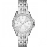 Buy Shop Michael Kors Pilot Quartz Silver Dial Silver Steel Strap Watch For Women - MK7379 USA Online