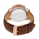 Buy Shop Michael Kors Ryker Analog Gray Dial Brown Leather Strap Watch For Men - MK8519 USA Online