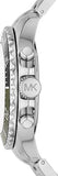 Buy Shop Michael Kors Everest Chronograph Black Dial Silver Steel Strap Watch For Men - MK8976 USA Online