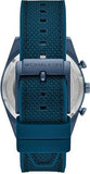 Buy Shop Michael Kors Accelerator Chronograph Blue Dial Blue Nylon Strap Watch for Men - MK9142 USA Online