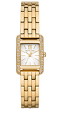 Buy Shop Michael Kors Monroe Pave Crystals White Dial Gold Steel Strap Watch for Women - MKO1034 USA Online