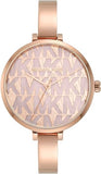 Buy Shop Michael Kors Naia Quartz Rose Gold Dial Rose Gold Steel Strap Watch for Women - MK4679 USA Online