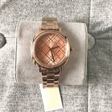 Buy Shop Michael Kors Nia Quartz Rose Gold Dial Rose Gold Steel Strap Watch For Women - MK3990 USA Online