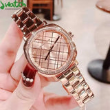 Buy Shop Michael Kors Nia Quartz Rose Gold Dial Rose Gold Steel Strap Watch For Women - MK3990 USA Online