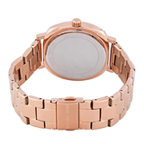 Buy Shop Michael Kors Nia Quartz Rose Gold Dial Rose Gold Steel Strap Watch For Women - MK3990 USA Online