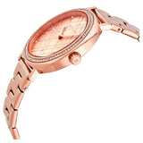 Buy Shop Michael Kors Nia Quartz Rose Gold Dial Rose Gold Steel Strap Watch For Women - MK3990 USA Online
