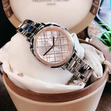 Buy Shop Michael Kors Nia Quartz Silver Dial Silver Steel Strap Watch For Women - MK3988 USA Online