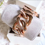 Buy Shop Michael Kors Nini Quartz Crystals Rose Gold Dial Rose Go Watch For Women - MK3236 USA Online