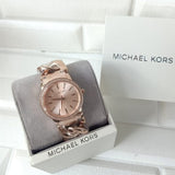 Buy Shop Michael Kors Nini Quartz Crystals Rose Gold Dial Rose Go Watch For Women - MK3236 USA Online