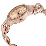 Buy Shop Michael Kors Nini Quartz Crystals Rose Gold Dial Rose Go Watch For Women - MK3236 USA Online