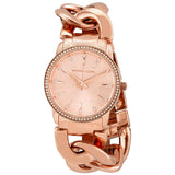 Buy Shop Michael Kors Nini Quartz Crystals Rose Gold Dial Rose Go Watch For Women - MK3236 USA Online