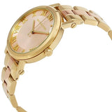 Buy Shop Michael Kors Norie Gold Dial Two Tone Steel Strap Watch for Women - MK3586 USA Online