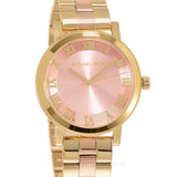 Buy Shop Michael Kors Norie Gold Dial Two Tone Steel Strap Watch for Women - MK3586 USA Online