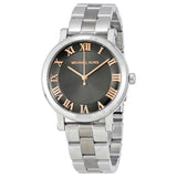 Buy Shop Michael Kors Norie Grey Dial Silver Stainless Steel Strap Watch for Women - MK3559 USA Online