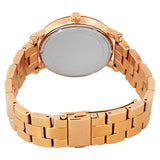 Buy Shop Michael Kors Norie Rose Gold Dial Rose Gold Steel Strap Watch for Women - MK3561 USA Online