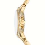 Buy Shop Michael Kors Camile Analog White Dial Gold Steel Strap Watch for Women - MK4801 USA Online