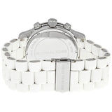 Buy Shop Michael Kors Oversize White Dial White Steel Strap Watch for Men - MK8108 USA Online