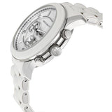 Buy Shop Michael Kors Oversize White Dial White Steel Strap Watch for Men - MK8108 USA Online