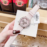 Buy Shop Michael Kors Oversized Sport Quartz White Dial White Rubber Strap Watch For Women - MK6945 USA Online
