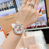 Buy Shop Michael Kors Oversized Sport Quartz White Dial White Rubber Strap Watch For Women - MK6945 USA Online