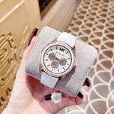 Buy Shop Michael Kors Oversized Sport Quartz White Dial White Rubber Strap Watch For Women - MK6945 USA Online