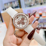 Buy Shop Michael Kors Oversized Sport Quartz White Dial White Rubber Strap Watch For Women - MK6945 USA Online