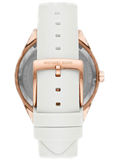 Buy Shop Michael Kors Oversized Sport Quartz White Dial White Rubber Strap Watch For Women - MK6945 USA Online