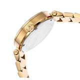 Buy Shop Michael Kors Parker Analog Crystals Gold Dial Gold Steel Strap Watch For Women - MK7283 USA Online
