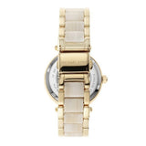 Buy Shop Michael Kors Parker Analog Gold Dial Gold Steel Strap Watch For Women - MK6833 USA Online