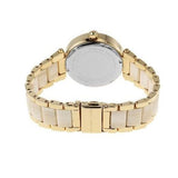 Buy Shop Michael Kors Parker Analog Gold Dial Gold Steel Strap Watch For Women - MK6833 USA Online
