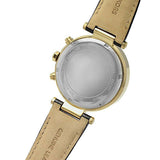 Buy Shop Michael Kors Parker Chronograph Black Dial Black Leather Strap Watch For Women - MK6984 USA Online