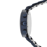 Buy Shop Michael Kors Parker Chronograph Blue Dial Blue Steel Strap Watch For Women - MK6418 USA Online