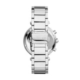 Buy Shop Michael Kors Parker Chronograph Blue Dial Silver Steel Strap Watch for Women - MK6117 USA Online