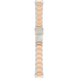 Buy Shop Michael Kors Parker Chronograph Brown Dial Two Tone Steel Strap Watch for Women - MK6118 USA Online