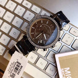Buy Shop Michael Kors Parker Chronograph Grey Dial Grey Steel Strap Watch For Women - MK6265 USA Online