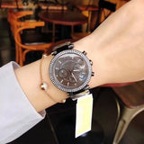Buy Shop Michael Kors Parker Chronograph Grey Dial Grey Steel Strap Watch For Women - MK6265 USA Online