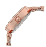 Buy Shop Michael Kors Parker Chronograph Purple Dial Rose Gold Steel Strap Watch For Women - MK6417 USA Online