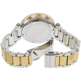 Buy Shop Michael Kors Parker Chronograph Purple Dial Two Tone Steel Strap Watch For Women - MK6108 USA Online
