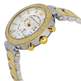Buy Shop Michael Kors Parker Chronograph Silver Dial Two Tone Steel Strap Watch For Women - MK5687 USA Online