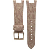 Buy Shop Michael Kors Parker Chronograph White Dial Pink Leather Strap Watch For Women - MK6935 USA Online