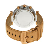 Buy Shop Michael Kors Parker Chronograph White Dial Tan Leather Strap Watch for Women - MK5633 USA Online