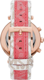 Buy Shop Michael Kors Parker Chronograph White Dial Two Tone Leather Strap Watch For Women - MK6951 USA Online