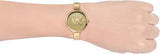 Buy Shop Michael Kors Parker Crystals Gold Dial Gold Steel Strap Watch For Women - MK4469 USA Online